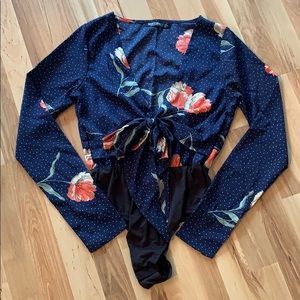 Floral bodysuit